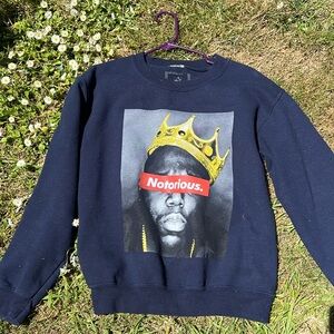 Notorious BIG crewneck sweatshirt